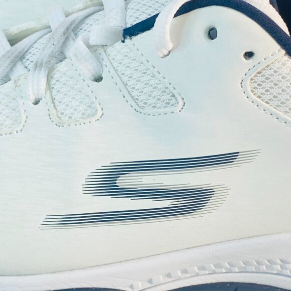 Skechers Go Train Arch Fit Viper Court-Pickleball (White/Navy) Tennis for Mens - Picture 10 of 17